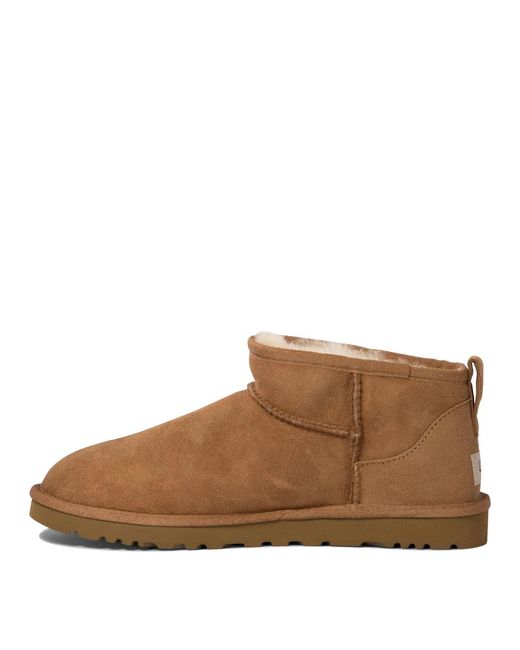Ugg Brown Classic Ultra Mini Boots for men