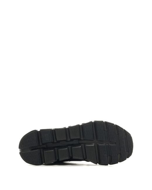 On Shoes Black "Cloud 6" Low-Top Sneakers for men
