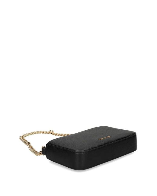 Michael Kors Black Leather Bags