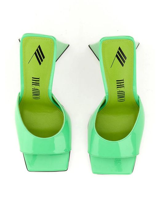 The Attico Green Mule Devon