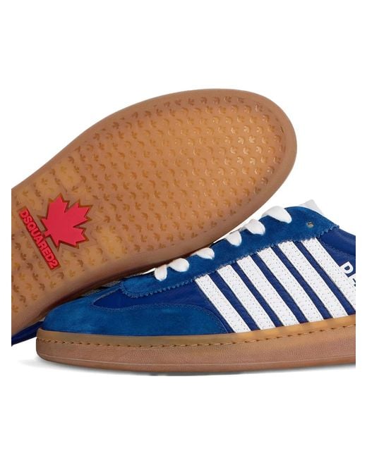 DSquared² Blue Boxer Sneakers for men