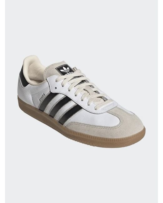 Adidas Originals White Samba Og for men