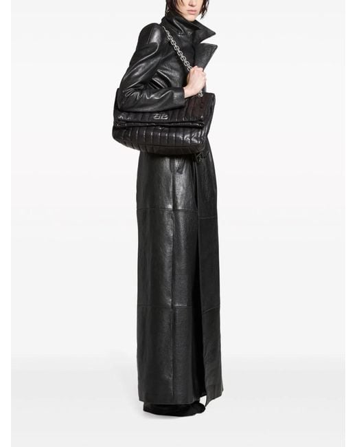 Balenciaga Black Bag, Model Monaco Chain Medium Modele
