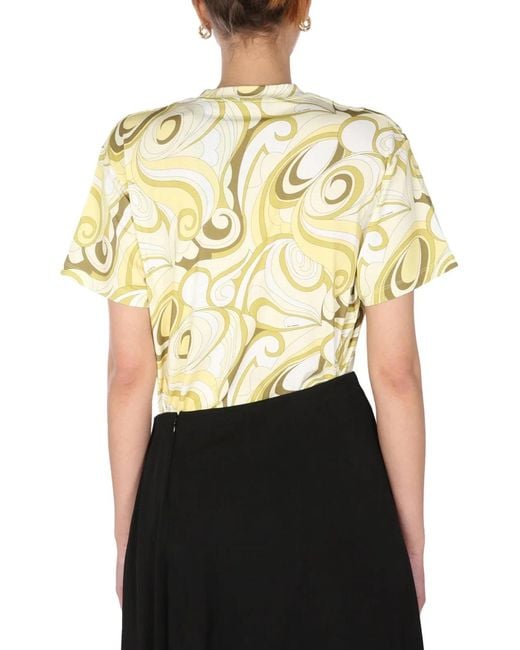 Raf Simons Metallic Crew Neck T Shirt