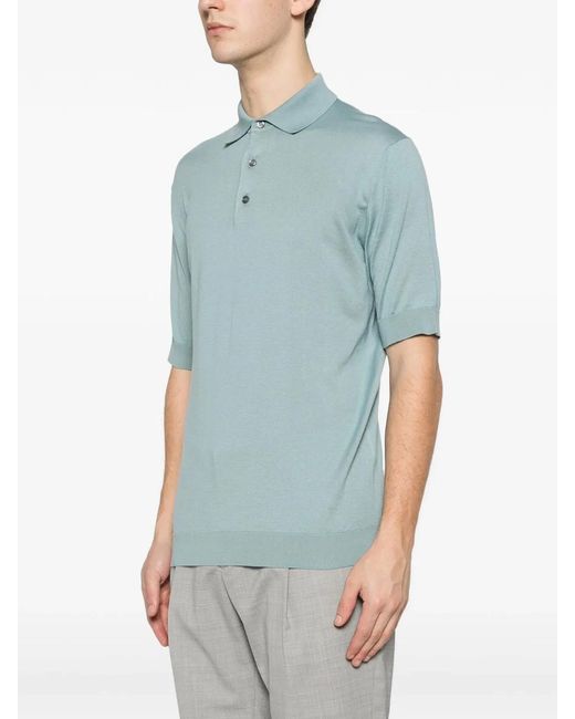 Lardini Blue Polo Shirt for men