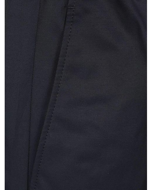 Lanvin Blue Elasticated Waist Trousers for men