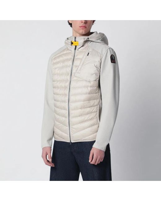 Parajumpers Gray Pelican-Colored Nolan Jacket for men
