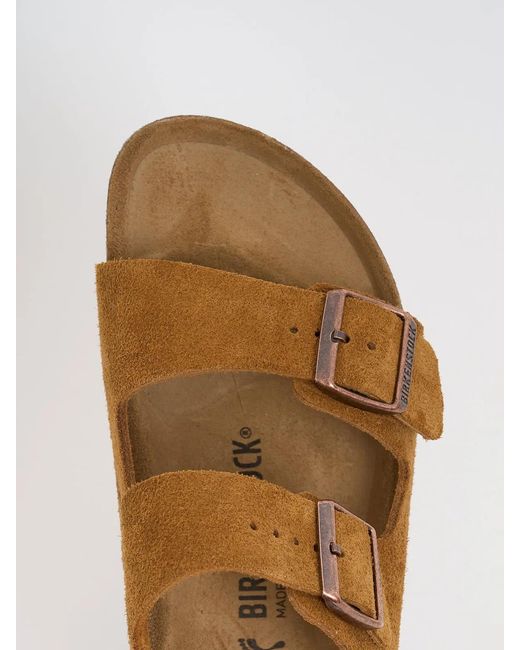Birkenstock Brown Arizona Mink Sandal for men