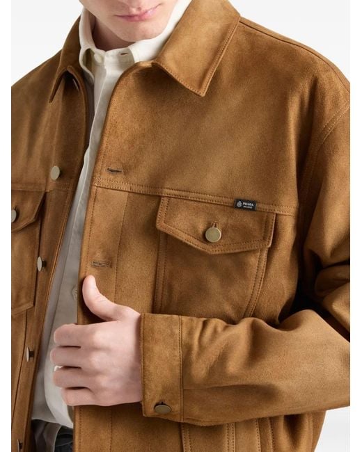 Prada Brown Jackets for men