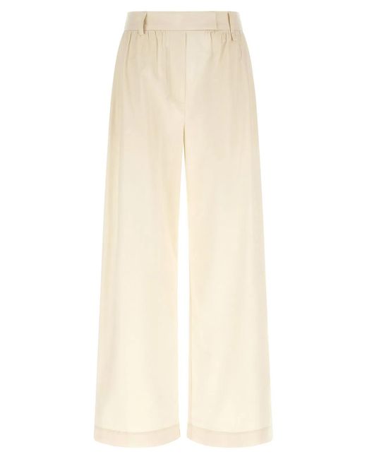MISENITHE White 'Vicky' Wide Pants