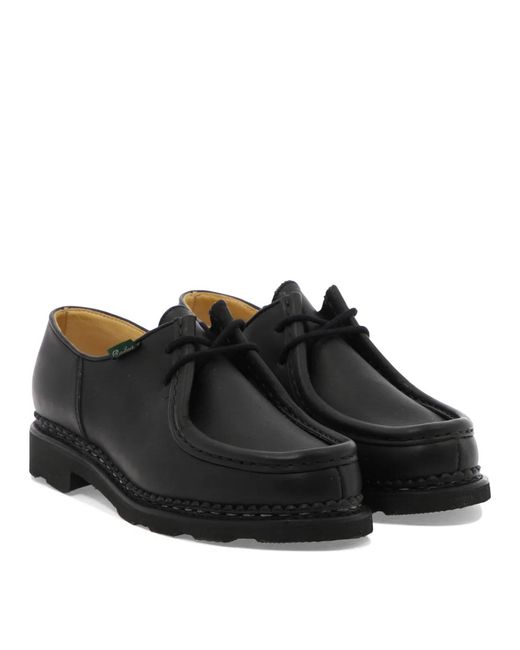 Paraboot Black "Michael" Moccasins