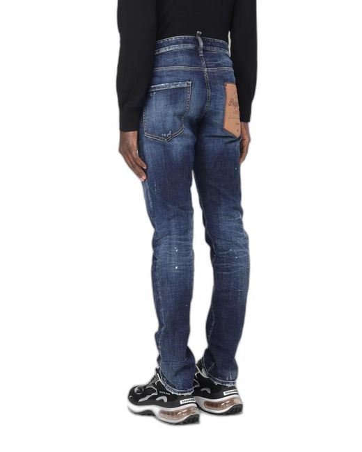 DSquared² Blue Bro Pants for men