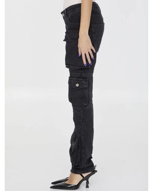 The Attico Blue Essie Jeans