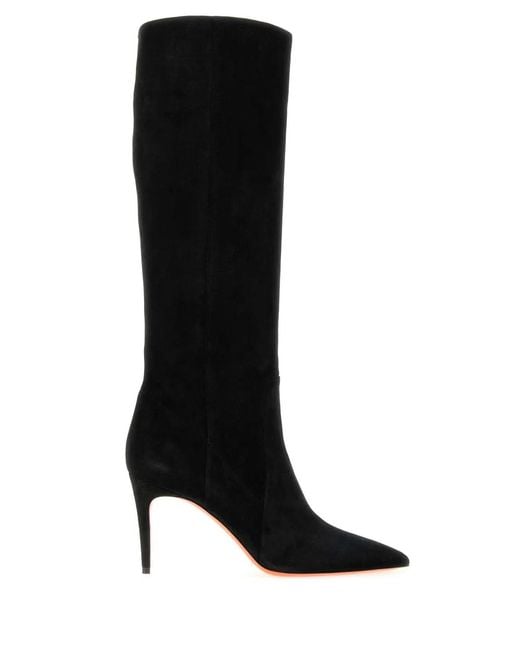 Santoni Black Viola85-Boot-Aean01