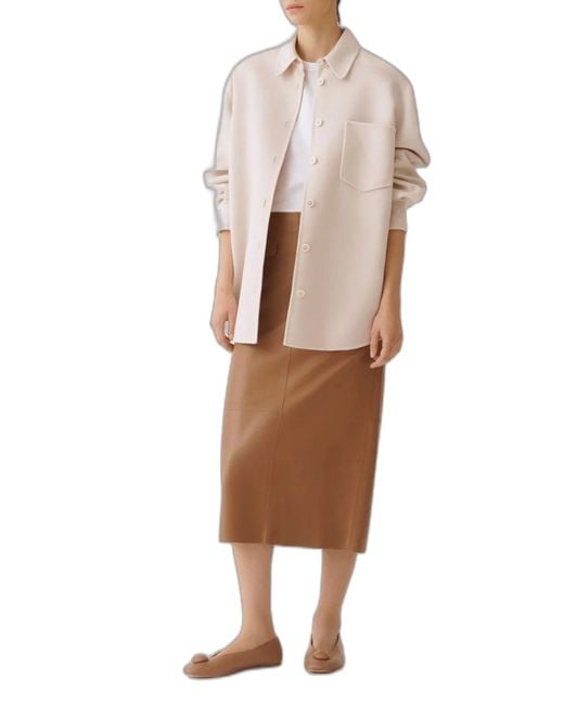 Fabiana Filippi White Jersey T-Shirt With Luminous Thread