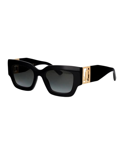 Jimmy Choo Black Acetate Sunglasses