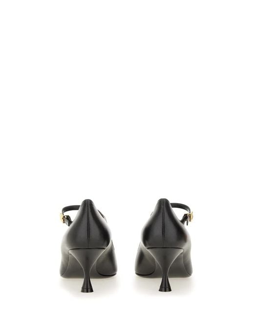 Dolce & Gabbana Black Dolce & Gabbana Leather Heel