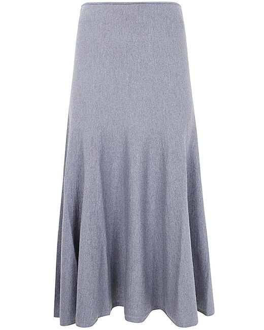 Khaite Gray Mayu Skirt