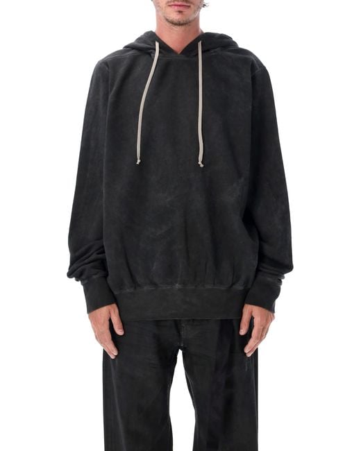 Rick Owens Blue Drkshdw Oversized Hoodie for men