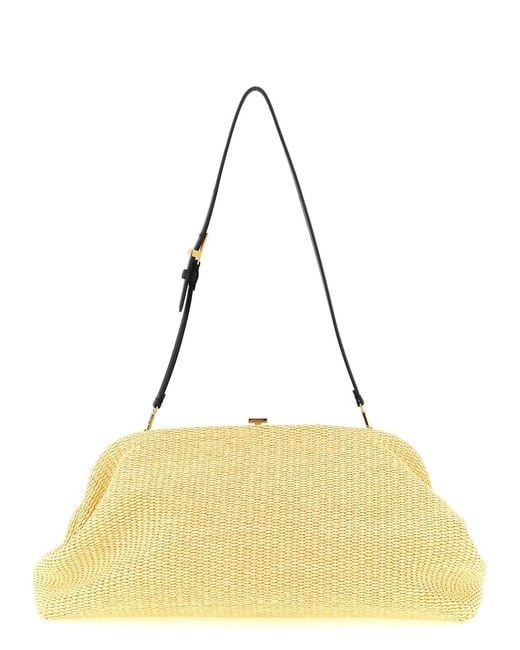 Alberta Ferretti Metallic Maxi Pouch