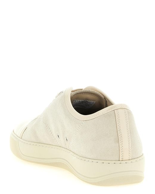 Lanvin White 'Basket' Sneakers for men