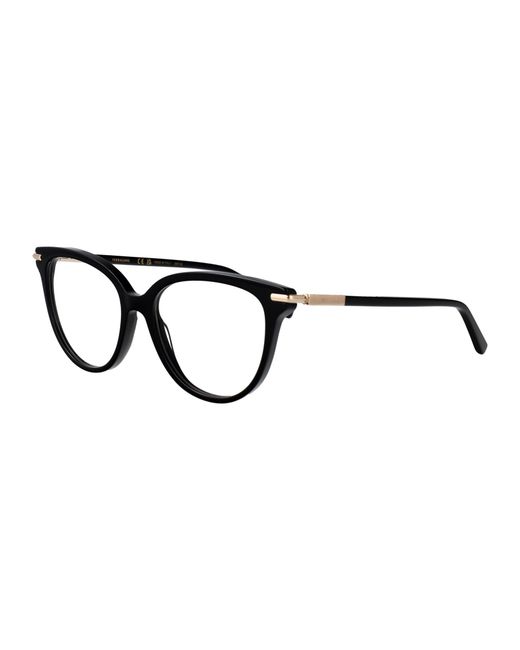 Ferragamo Black Acetate Glasses