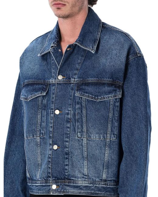 Studio Nicholson Blue Stein Denim Jacket for men
