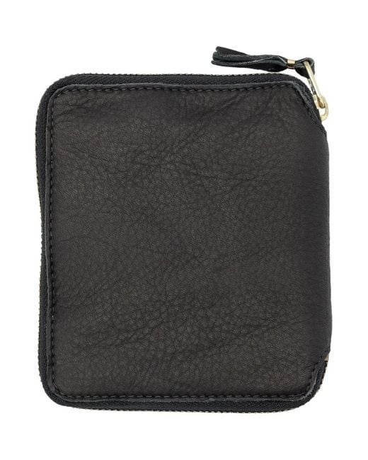 Comme des Garçons Black Wallet Wallet Lenticular Zip Wallet