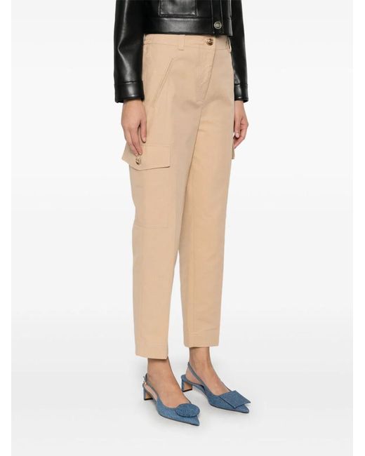 Twinset Natural Stylish And Versatile Trousers