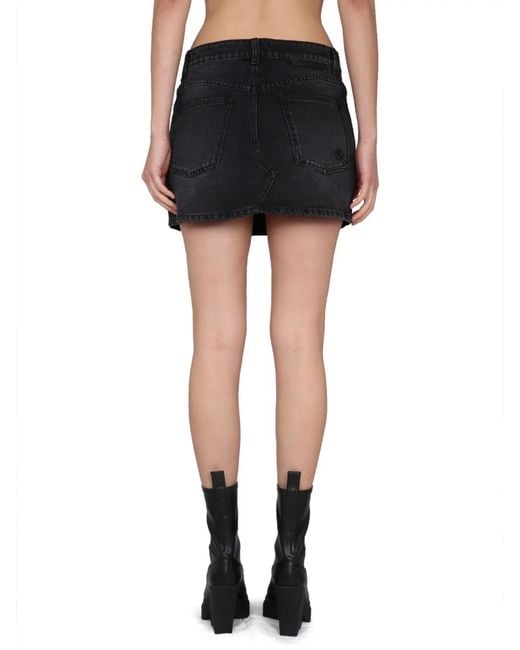 Stella McCartney Black Falabella Skirt