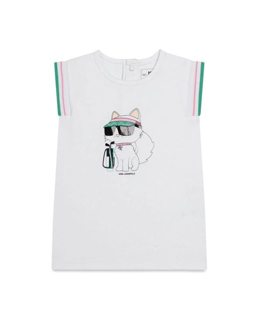 Karl Lagerfeld White Short Dress