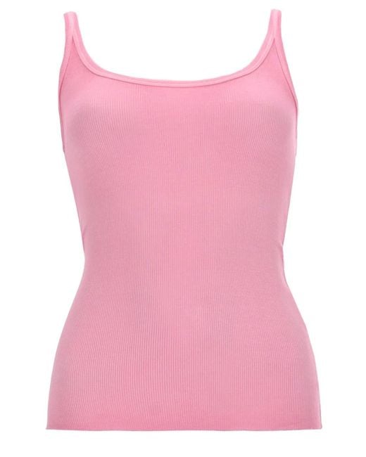 MSGM Pink Tank Top