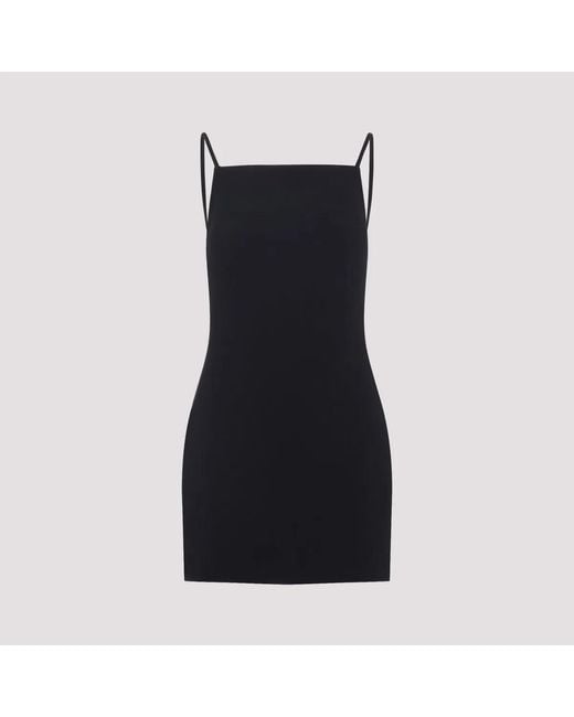 Givenchy Black Square Neck Mini Dress