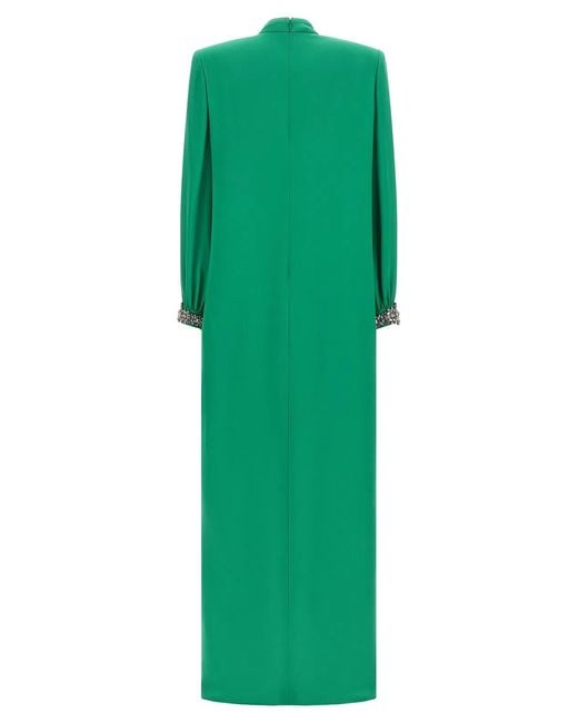 Valentino Garavani Green Cady Couture Dress