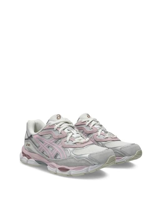 Asics White Gel Nyc Sneakers for men