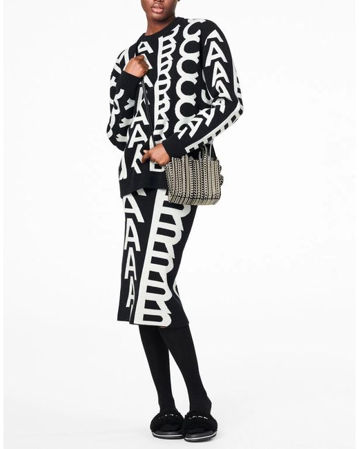 Marc Jacobs Black The Monogram Mini Tote Bag