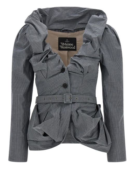 Vivienne Westwood Gray Cotton Blazer