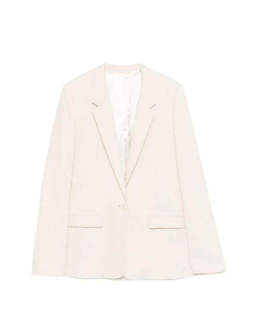 Isabel Marant White Feray Single-Breasted Jacket