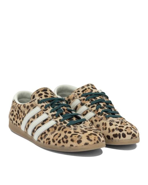 Adidas Originals Natural Gazelle Lo Pro Leather Rubber Sneakers