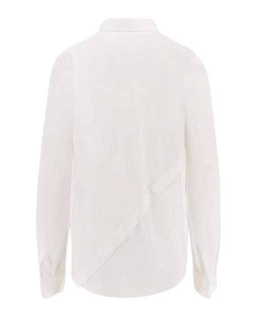 Dior White Regular Solid Shirt