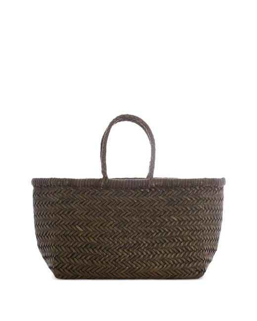 Dragon Diffusion Brown Buffalo Leather Handbag
