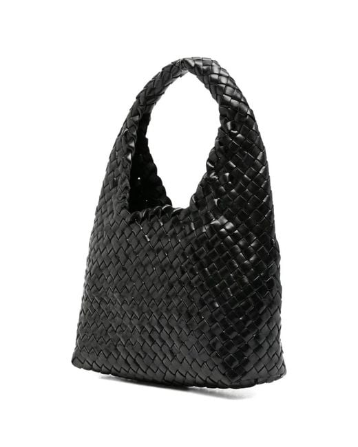 Manebí Black Manebi Halfmoon Leather Handbag