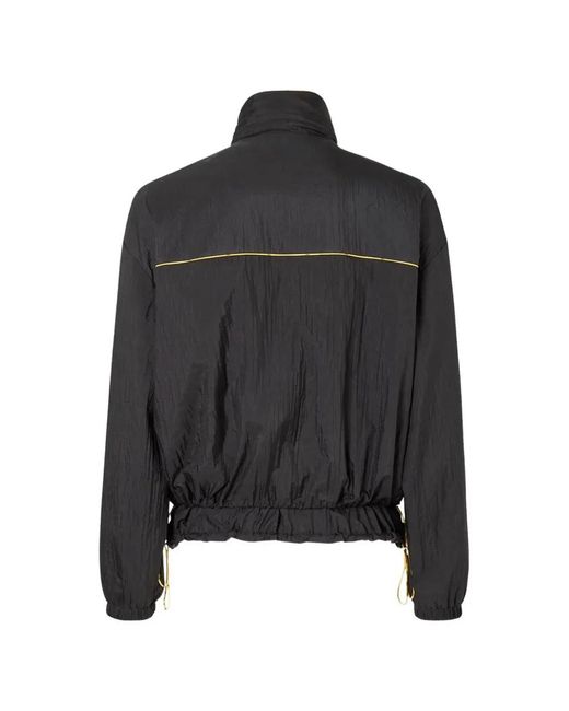 Fendi Black Polyamide Polyester K-Way Jacket for men