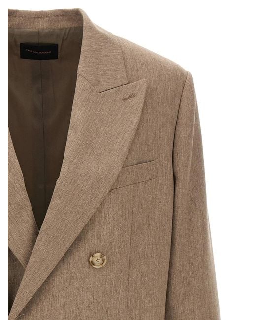 ANDAMANE Brown 'Pixie' Blazer