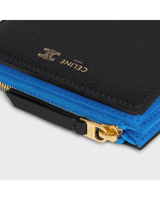Céline Black Compact Wallet
