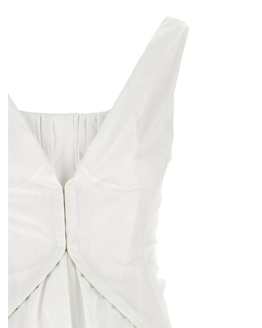McQueen White 'Day' Dress