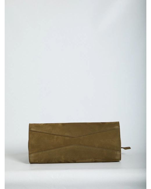 Alaïa Gray Le Click East West Large Bag
