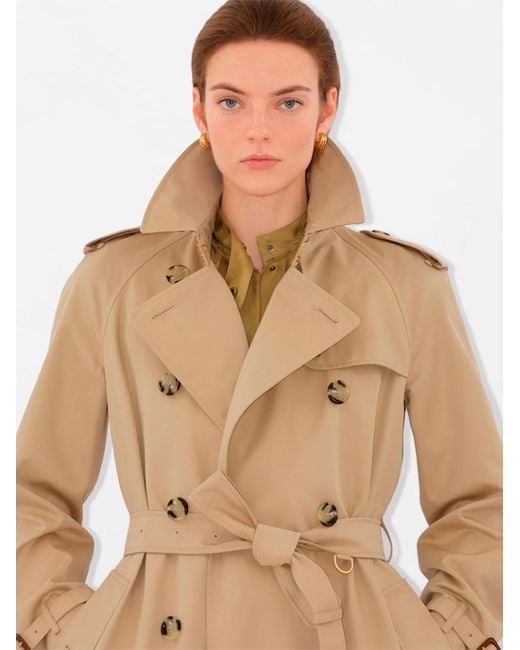 Burberry Natural Long Waterloo Heritage Trench Coat
