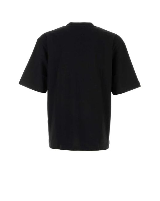 DSquared² Black Loose Fit Tee for men
