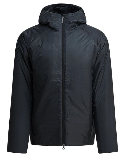 Houdini Sportswear Black "Dunfri" Lightweight Down Jacket for men